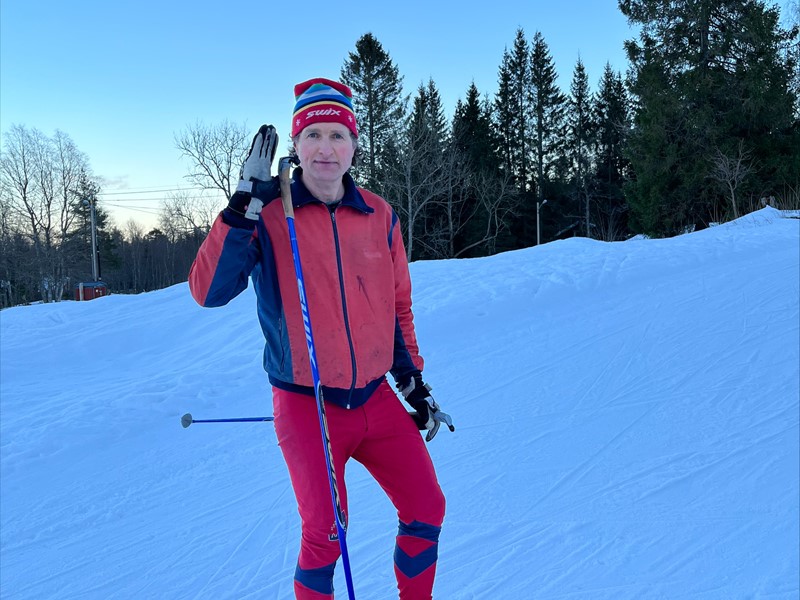 Thor Gotaas på ski