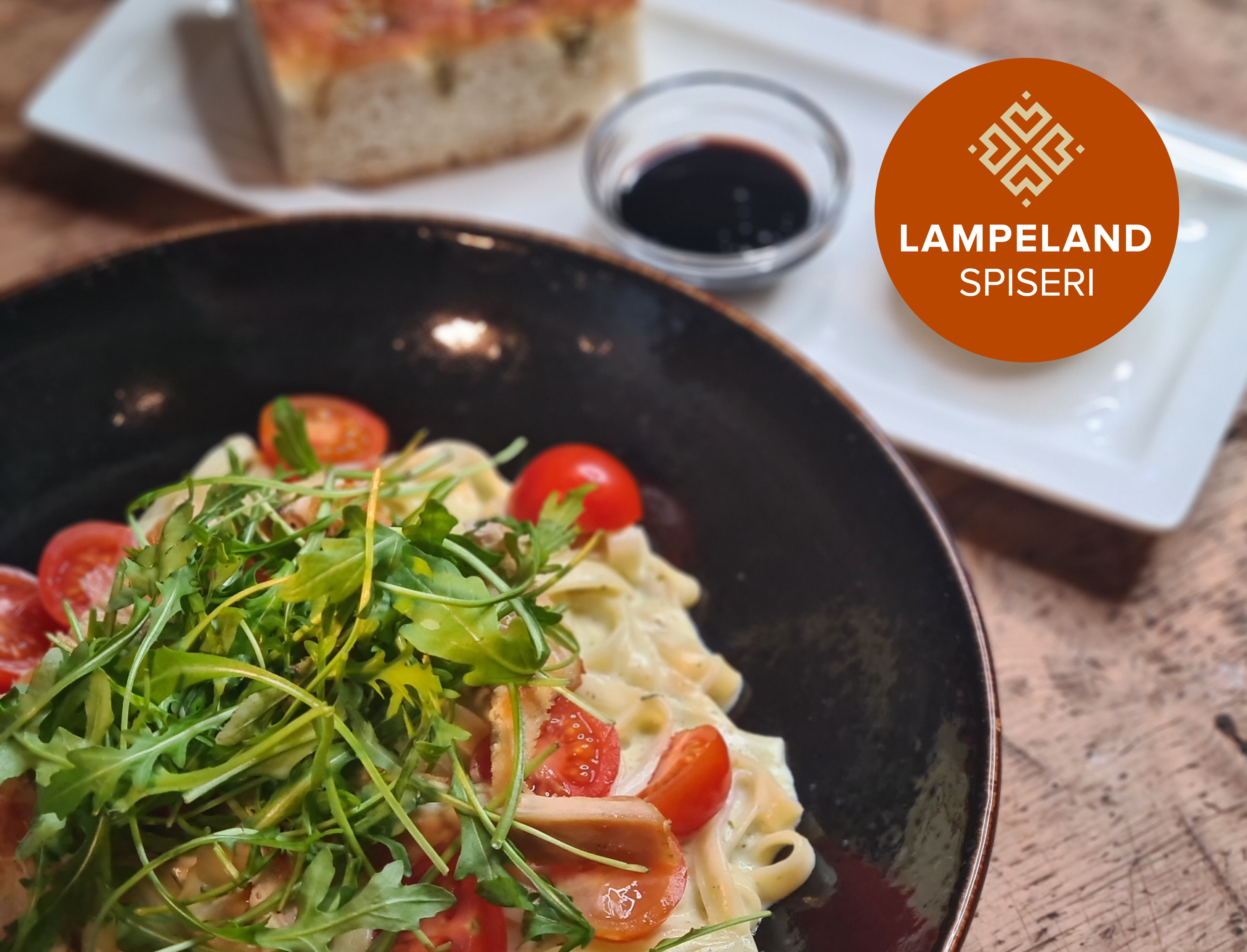 Pasta tagliatelle Lampeland Spiseri